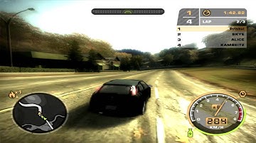 Need For Speed Most Wanted (2005) - Circuit Race - Punto