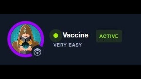 Vaccine - Hack The Box walkthrough
