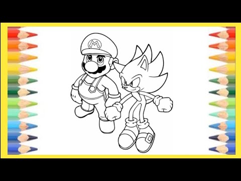 Sonic pronto para a ação - Sonic - Just Color Crianças : Páginas para  colorir para crianças