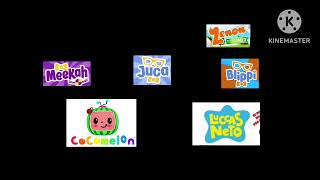 Zenon the farmer meekah juca blippi cocomelon Lucas Neto