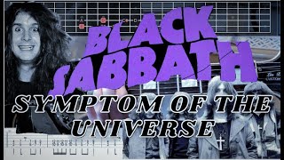 Black Sabbath - Symptom Of The Universe GUITAR LESSON [WITH TABS!!] LEARN IN 5 MINS !!!!