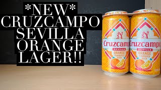 Cruzcampo Sevilla Orange Lager Beer Review , Cruzcampo Lager Beer Review
