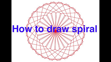 How to draw a spiral in Scratch