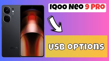 Usb Tethering IQOO Neo 9 Pro || How to use USB tethering options settings || USB options