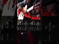 Novocaine - Shiloh Dynasty (guitar tab) #shorts #solo #cover #guitar
