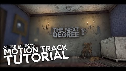 How To 3D Motion Track In After Effects (Element 3D)