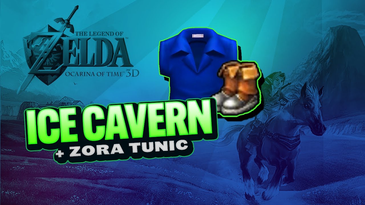 Zelda Ocarina of Time Ice Cavern + Zora Tunic YouTube
