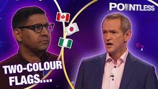 What Countries Have Only Two Colours On Their National Flags  S23 Ep50   Episode  Pointless