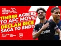 The Arsenal Transfer Show EP317: Jurrien Timber, Declan Rice, Arteta Speaks Out, Kai Havertz & Lavia image