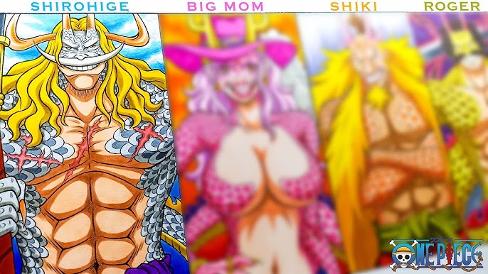 Drawing Yonko in Hybrid Uo Uo no Mi Model : Seiryu, One Piece
