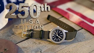 Hamilton 250th USA SPECIAL EDITION Khaki Field 36mm