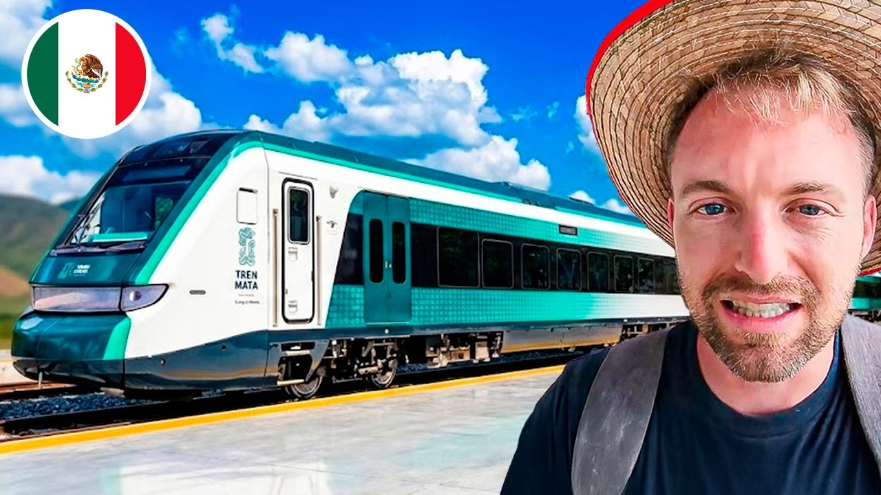 GRINGOS se SUBEN al TREN MAYA y PIENSAN ESTO 🇲🇽