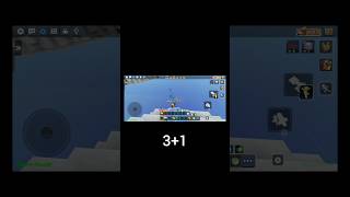 Blockman go Bedwars gameplay PVP.