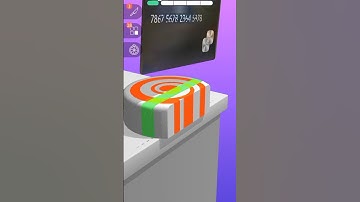 ASMR Slicing Very Satisfying and Relaxing ASMR Slicing Game #shorts #arcadeboxgaming #asmrslicing