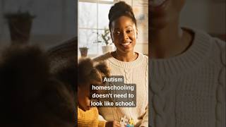 Homeschool Reality--Autism homeschooling doesn’t need to look like school. #NeurodivergentLearning