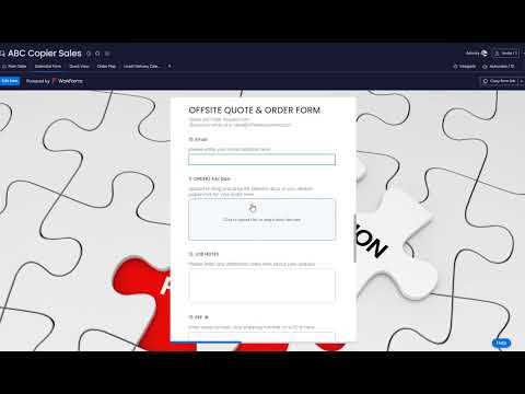 Offsite Order Tracking Overview