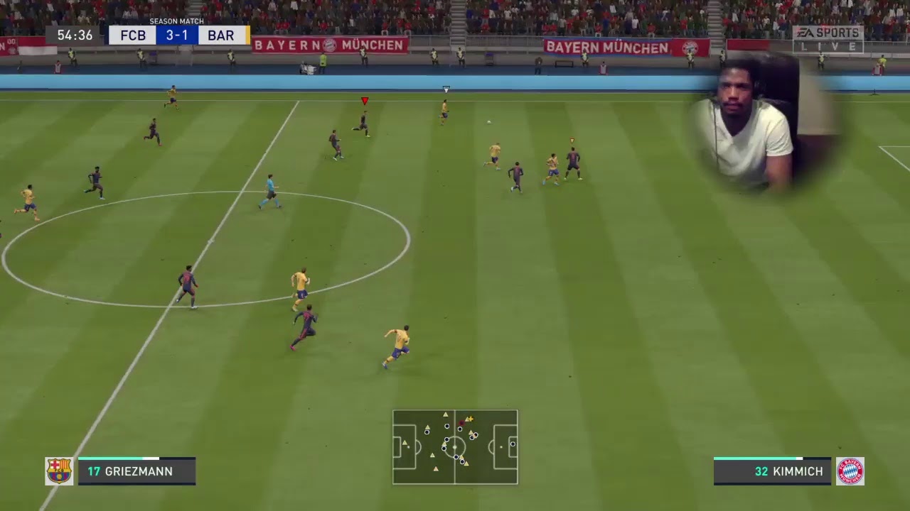 Fifa 20 liveBayern Banana kick Goal YouTube