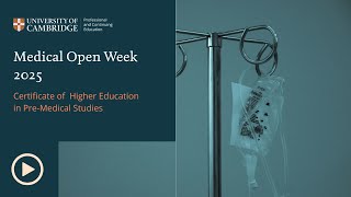 Pre-Medical Studies - Medical Open Week 2025