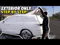 How i do my exterior only details step by step  hunters mobile detailing