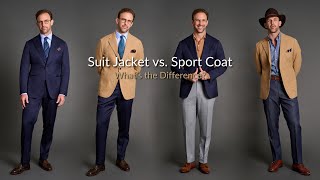 Whats The Difference Between A Suit Jacket And Sportcoat?