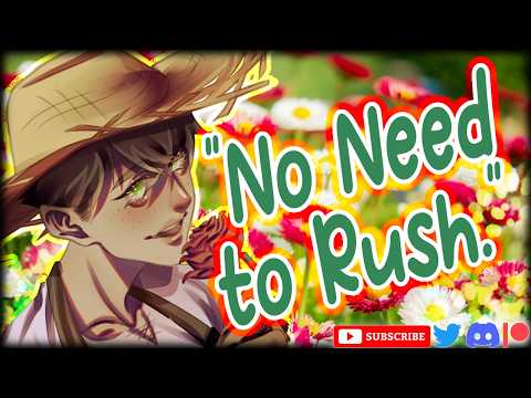 [M4A] Your Cute Gardener BF Helps You Slow Down | Gentle Burnout Recovery Audio RP