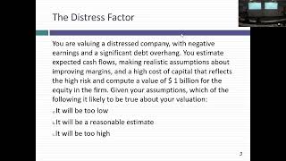 Session 15 (Val MBAs): DCF Valuations across the Life Cycle by Aswath Damodaran 2,062 views 4 weeks ago 1 hour, 23 minutes