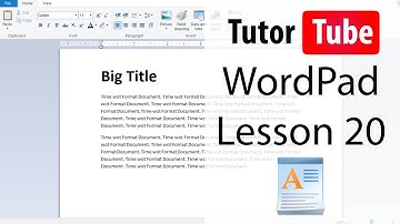 WordPad - Tutorial 20 - Insert Object