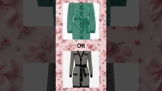 winter edition. Which one do you like?💫💃