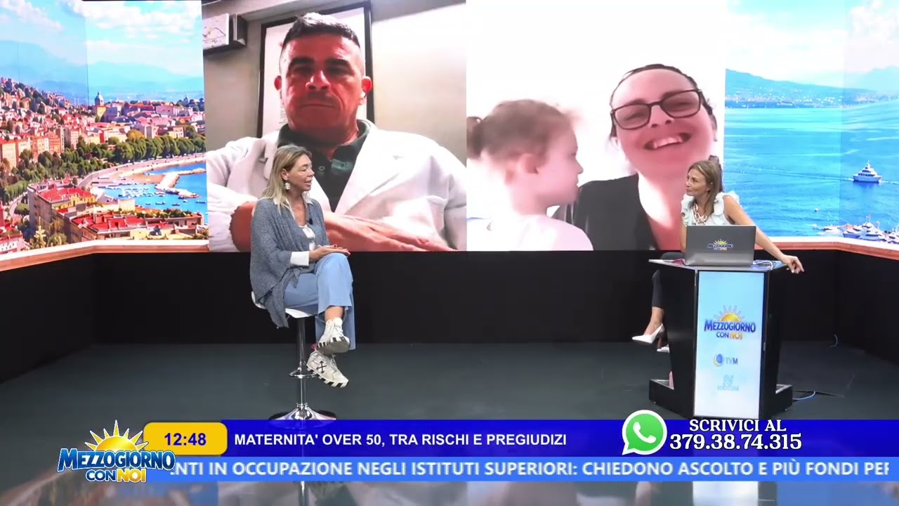 MEZZOGIORNO CON NOI |MATERNITA' OVER 50, TRA RISCHI E PREGIUDIZI 19 10 2026