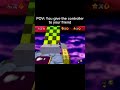 POV: You give the controller to your friend #mario #nintendo #gaming