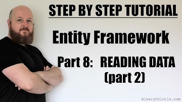 Entity Framework - Part 8 - Reading Data (pt2)