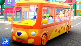 wheels on the bus school bus song and kids rhyme