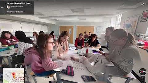 A Google Maps Tour of Sir Isaac Newton Sixth Form