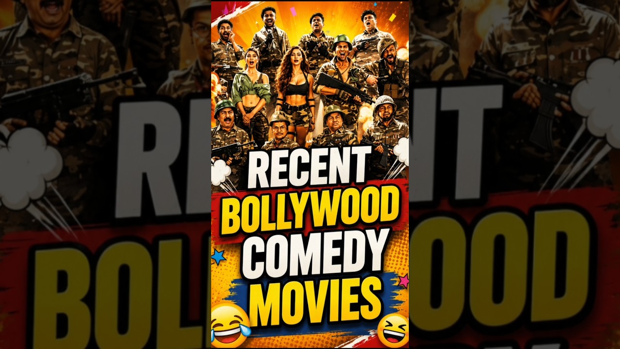 Top 10 Bollywood Comedy Movies in recent time #shorts #top10 #comedyfilms #bollywood