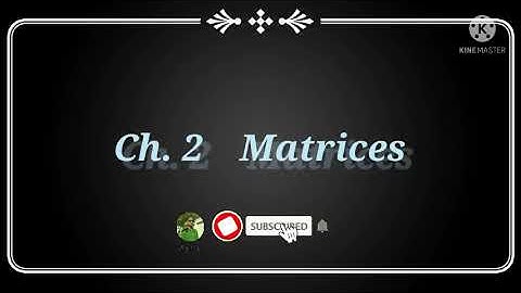 Matrices | Maths paper 1 | Class 12th | Lecture 2 | Asif Sir Maths
