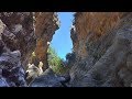 Φαράγγι Σαρακίνας - Μύρτος/ Sarakina Gorge - Myrtos,   Crete in 4K