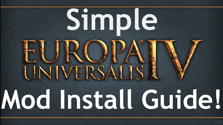 No nonsense full Eu4 2025 Mod install guide! Works for manual AND steam workshop mods!