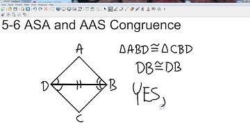 Big Ideas Geometry 5 6 ASA and AAS Congruence