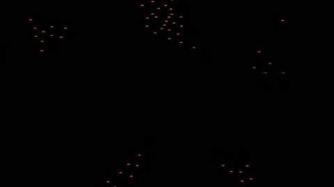 PyMorphous running flocking algorithm