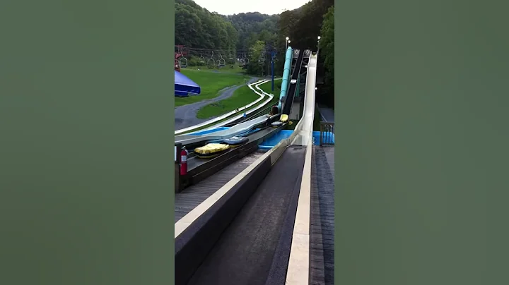 Jan Cameron water slide Smokies 2011