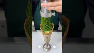 ブランド抹茶のモンブランソフト #japanesefood