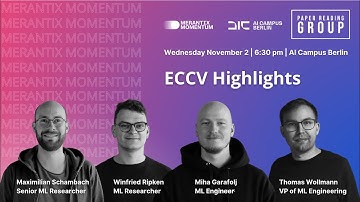 Paper Reading Group - ECCV Highlights 2022