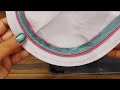 Double Piping Neck Design Using Dori & Fabric || Easy & Simple