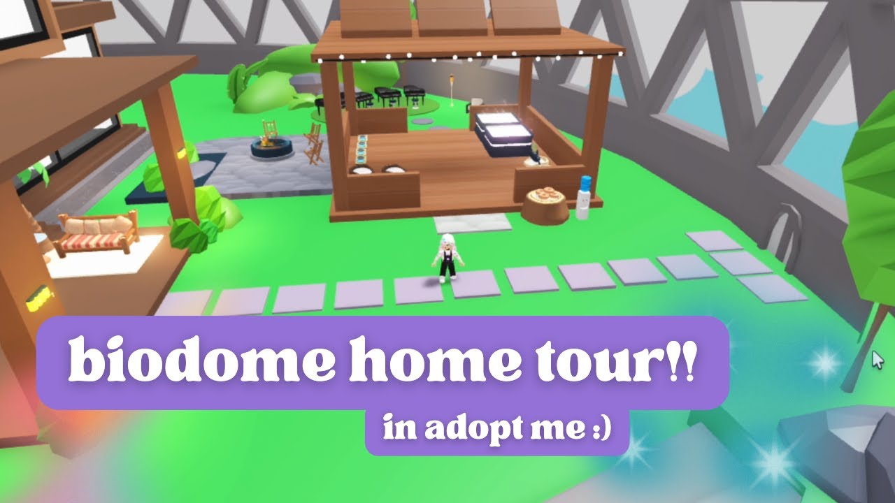 Biodome Home Tour Adopt Me YouTube