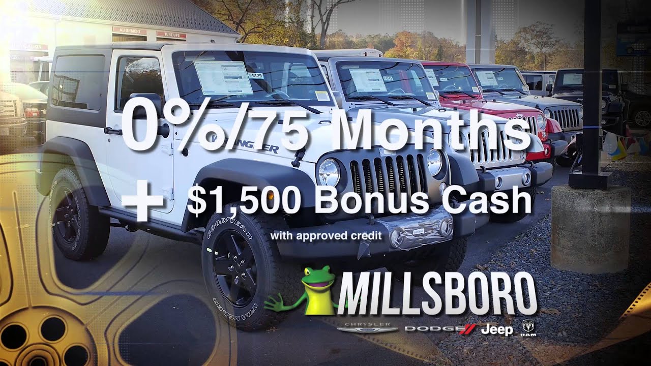Millsboro Chrysler Dodge Jeep Ram Year End Blockbuster Sale
