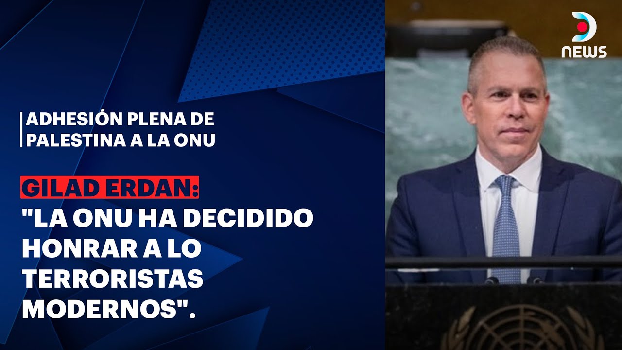 ONU vota la adhesión de Palestina - DNews - YouTube