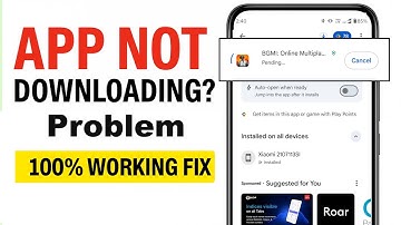 Fix App Not Downloading on Play Store | 100% Working Solution | PlayStore Pending Problem