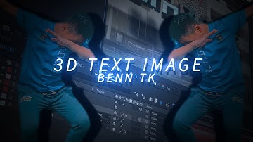 Benn TK 3D Text Image - Magic Of India | After Effects Tutorial