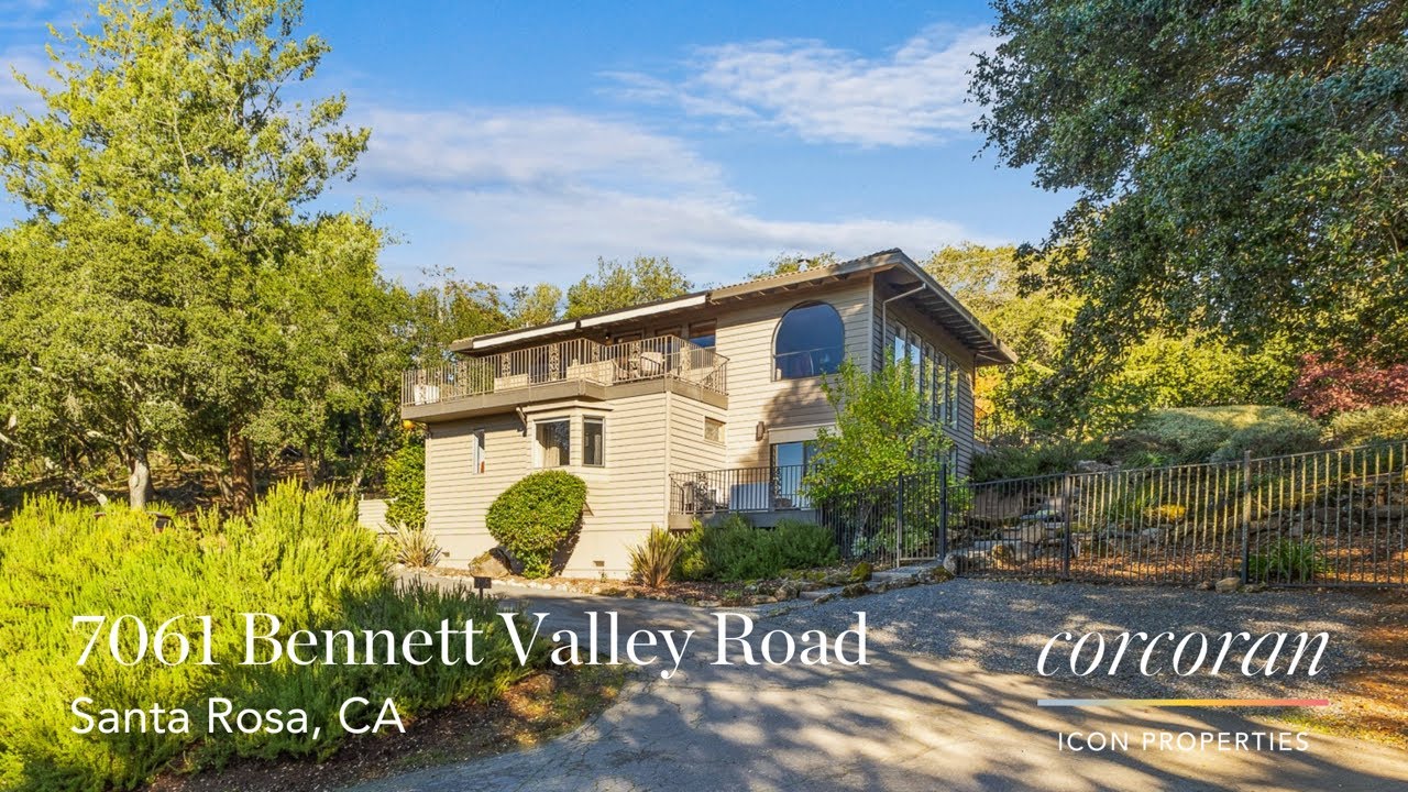 7061 Bennett Valley Road ~ Santa Rosa Home for Sale