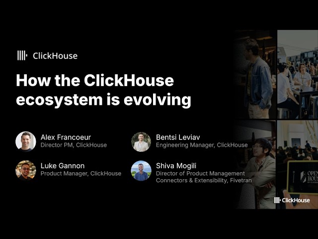 How the ClickHouse ecosystem is evolving (feat. Fivetran)